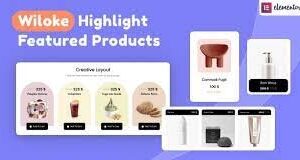 Wiloke Highlight Featured Products for Elementor
