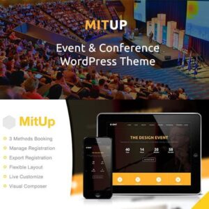 MitUp - Event & Conference WordPress Theme